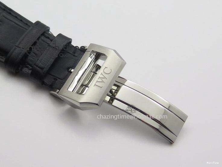 MIROTIME 0310 Portuguese Real PR IW500703 ZF 1:1 Best Edition On Black Leather Strap A Durable 7370